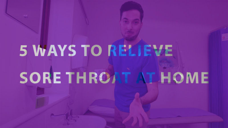 5 ways to relieve sore throat at home